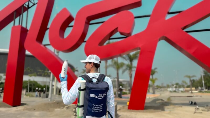 Iguá participa do Rock in Rio 2024 com distribuição de 120 mil litros de água potável e vaporizadores de água gelada para o público