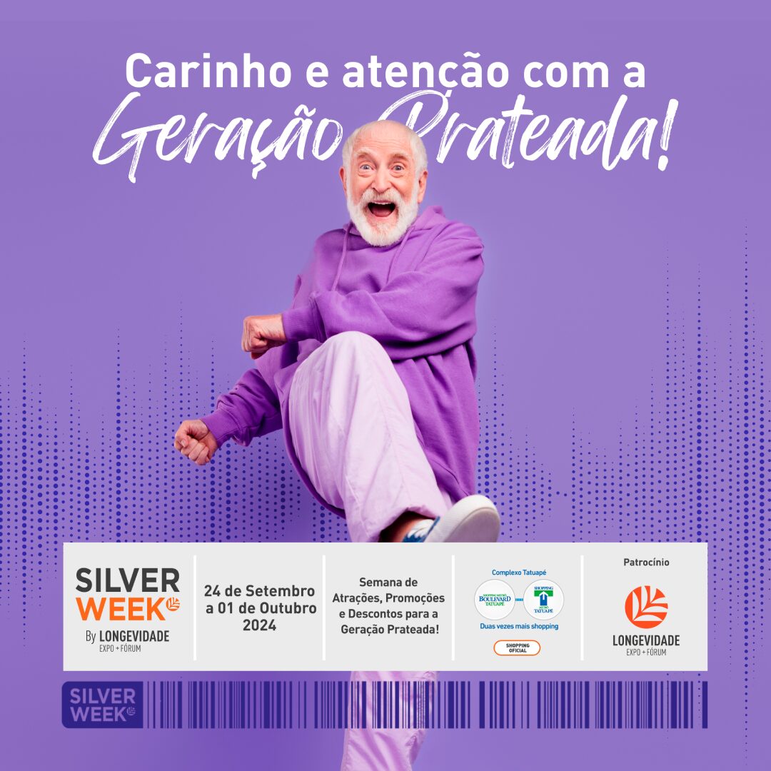 Complexo Tatuapé promove a campanha Silver Week com programação gratuita para o público 60+