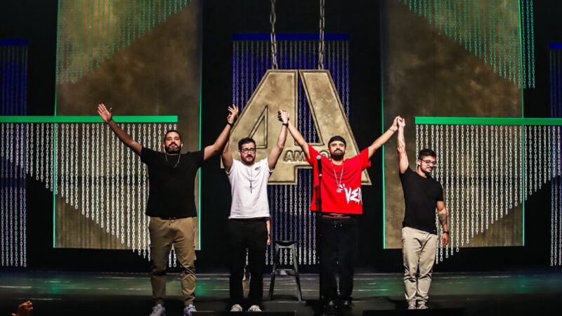 “4 Amigos” celebra seis meses de sucesso no Teatro Bradesco