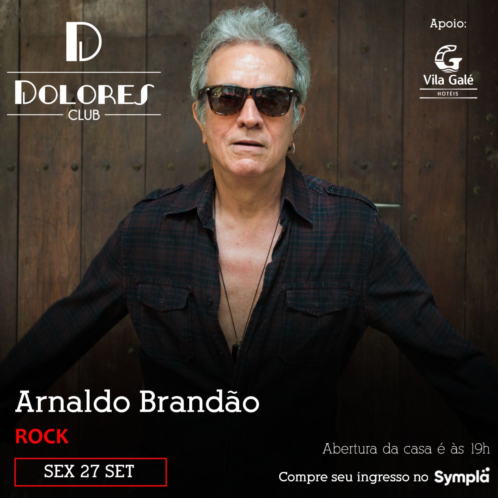 Um dos precursores do rock nacional, Arnaldo Brandão celebra 50 anos de carreira no Dolores Club, na Lapa