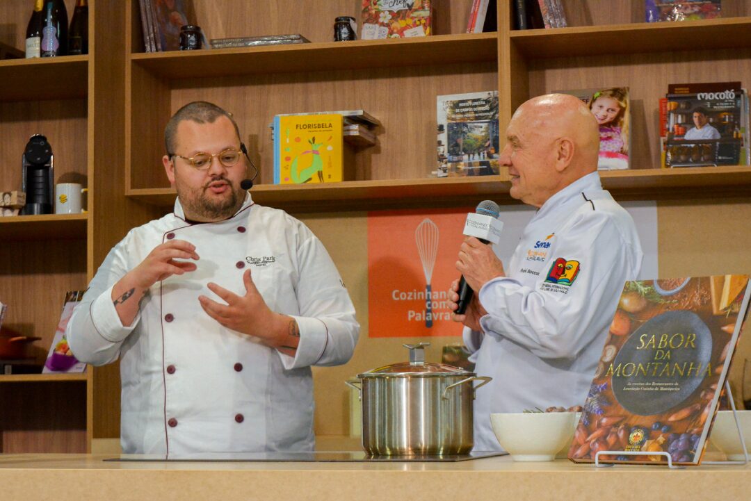 Encontro de sabores e saberes da Serra da Mantiqueira movimenta a Bienal Internacional do Livro de São Paulo