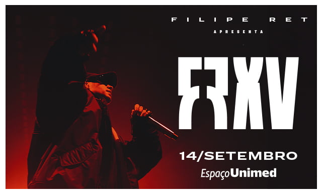 Filipe Ret apresenta turnê FRXV no Espaço Unimed