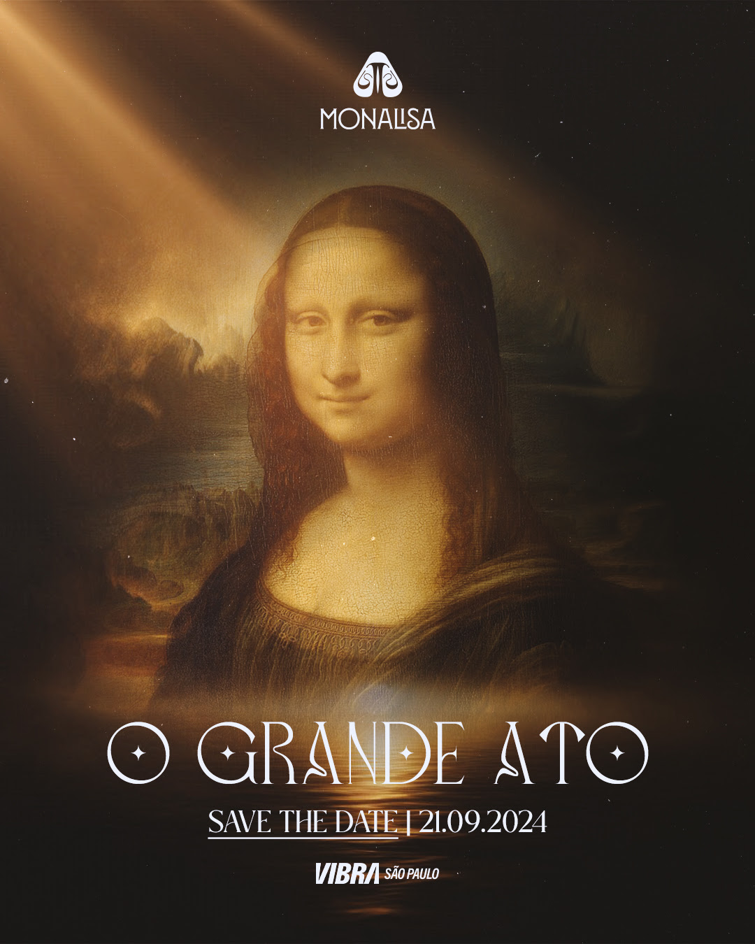 Badalada festa O Grande Ato de Monalisa acontece, neste sábado, na Vibra São Paulo